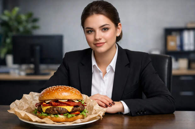 Вакансия поедателя гамбургеров