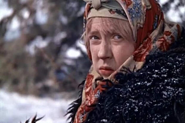 Кадр из фильма «Морозко», 1965 год