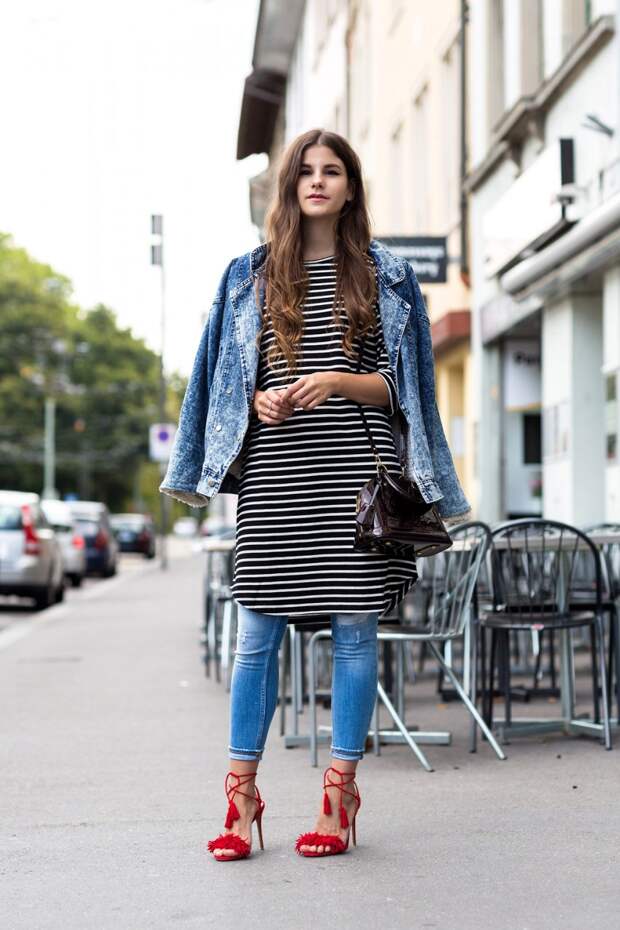 The-Fashion-Fraction-Dress-Over-Jeans-Aquazurra-Wild-Thing-Denim-Jacket-Outfit-Inspiration-15