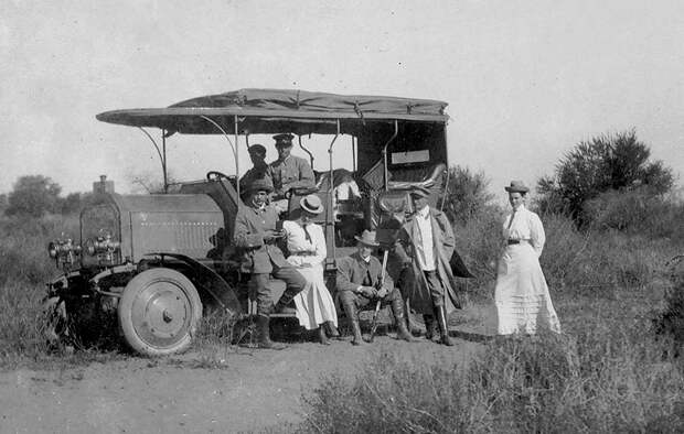 Первый легковой внедорожник Daimler Dernburg Wagen 1907 daimler, внедорожник, странный автомобиль