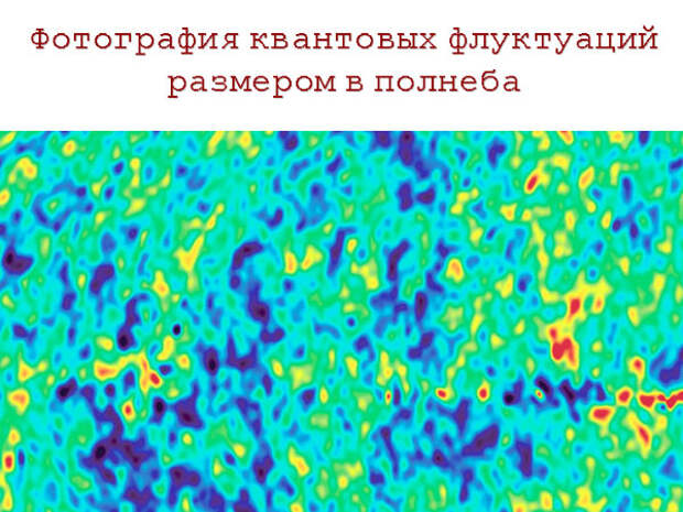 Фотография квантовых флуктуаций размером в полнеба