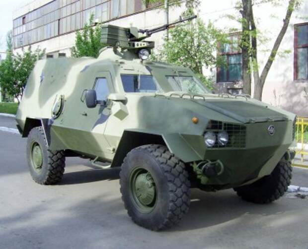 Украинский бронеавтомобиль «Дозор-Б» утонул во время испытаний, не в состоянии  преодолеть брод