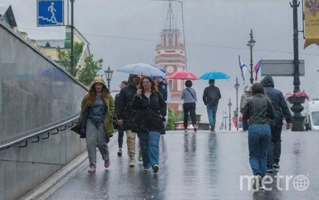 Без зонта не обойтись. Во вторник в Петербург придёт циклон