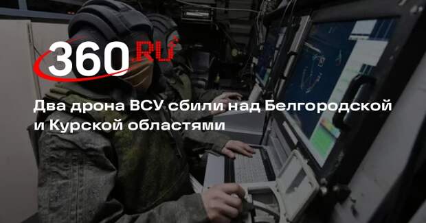 Два дрона ВСУ сбили над Белгородской и Курской областями