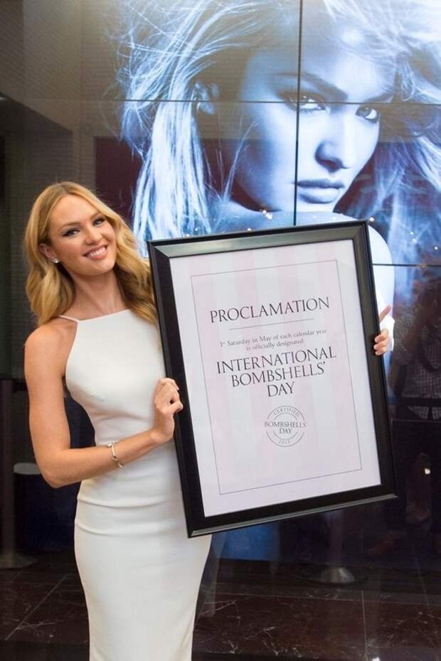 Неподражаемая Кэндис Свейнпол презентовала Bombshells Day