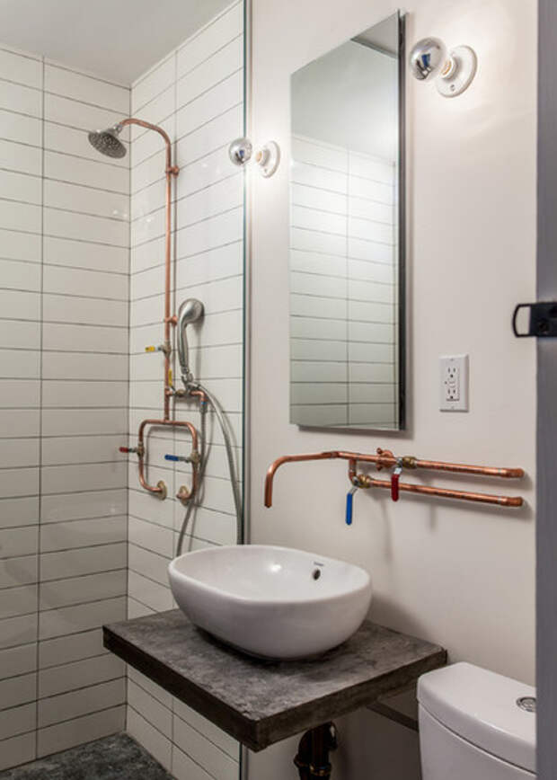 Современный Ванная комната by Co Adaptive Architecture PLLC