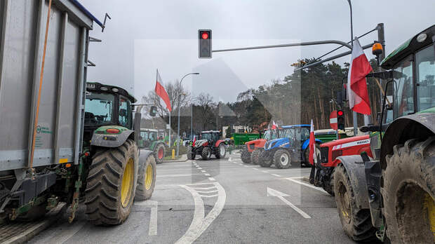 Польские фермеры возобновили блокаду двух КПП на границе с Украиной