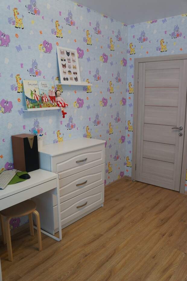 Детская комната для девочки, дизайн детской