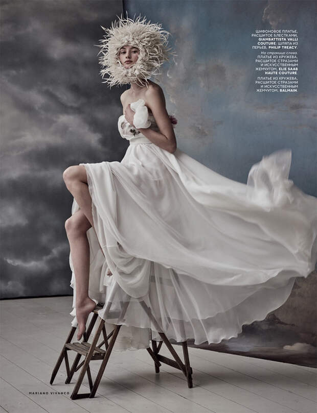 Нежная фотосессия в Vogue Russia