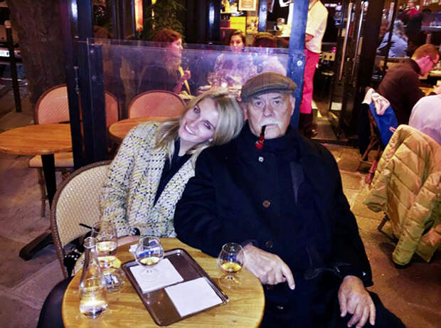 Женя Малахова и Станислав Говорухин в Париже, 13 ноября