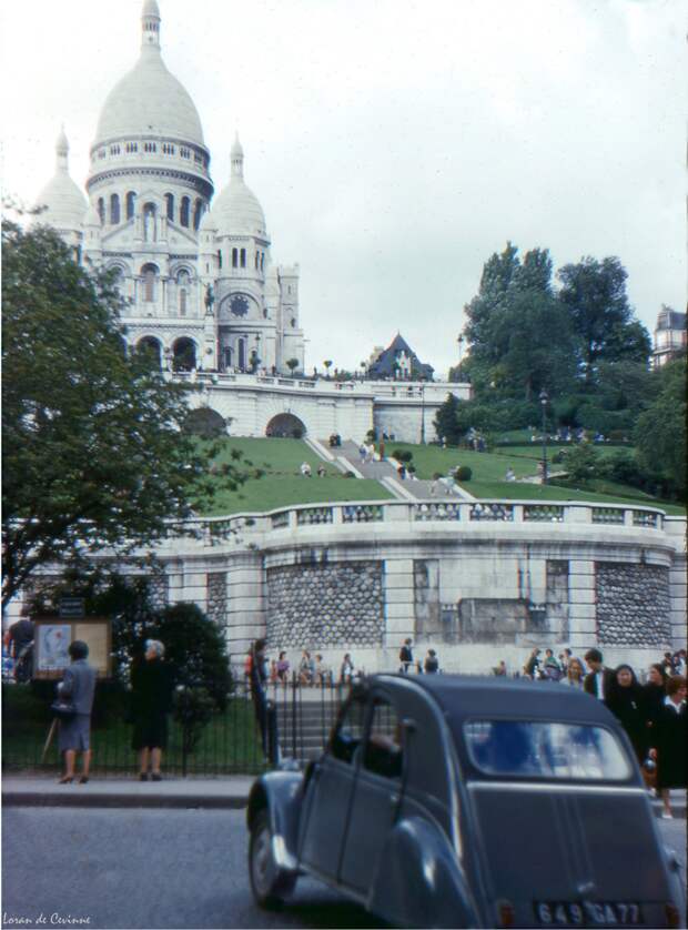 Париж 1960-х в цвете
