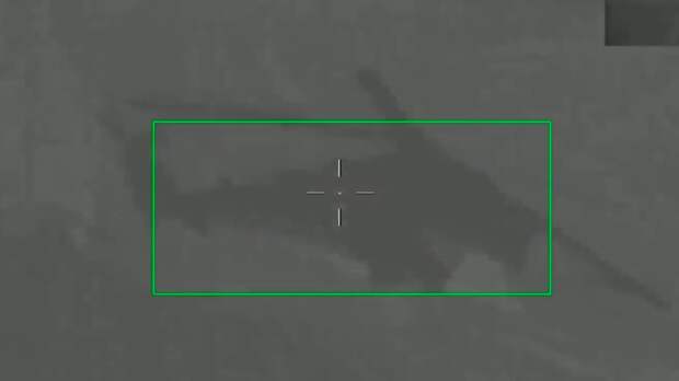 Опубликованы кадры поражения украинских Ми-24 и Ми-8 «Геранями»