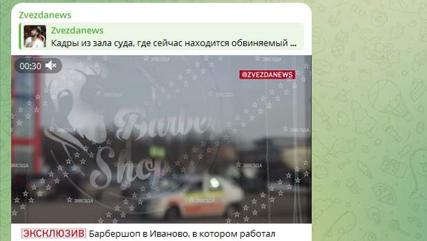 СКРИНШОТ ТГ-КАНАЛ "ZVEZDANEWS".