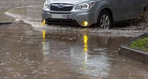 Пять дорог подтоплено в Хабаровском крае