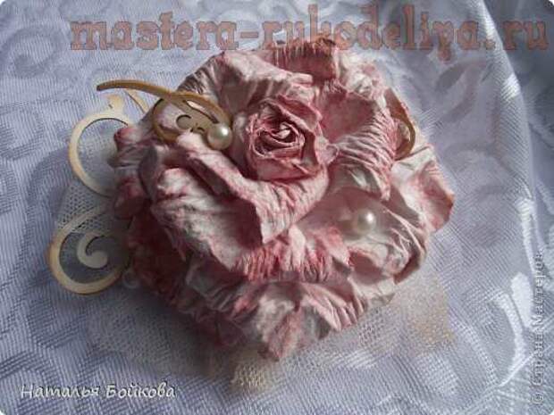 Мастер-класс по скрапбукингу: Винтажная роза