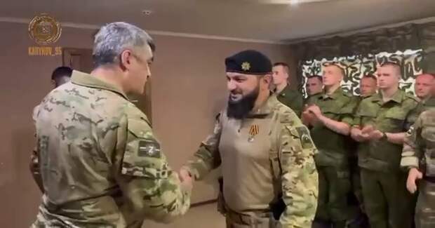 Кадыров показа видео награждения бойцов спецназа «Ахмат»