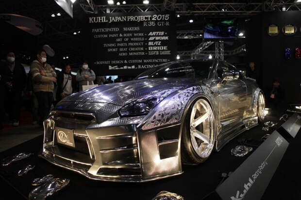 Стайлинг Nissan GT-R под рельефную роспись из железа Стайлинг Nissan GT-R под рельефную роспись из железа KUHL RACING, gt-r, nissan, пленка на авто, тюнинг