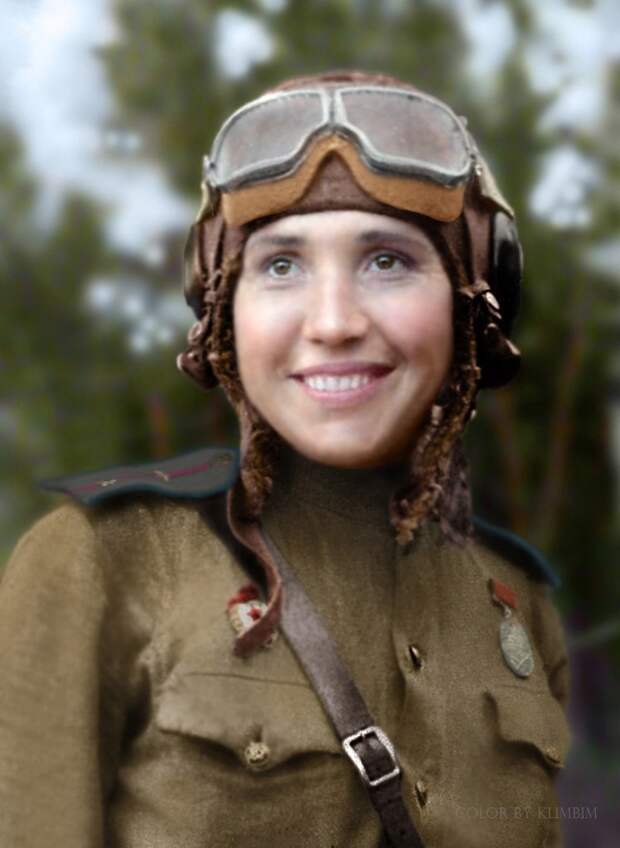 40. Антонина Лебедева (1916-1943), лётчик-истребитель Вторая, война, мирова, фото