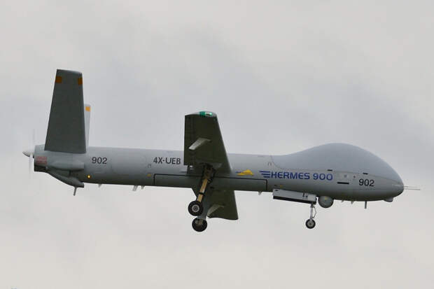 КСИР: силы ПВО уничтожили беспилотник Hermes 900 на юге Ирана