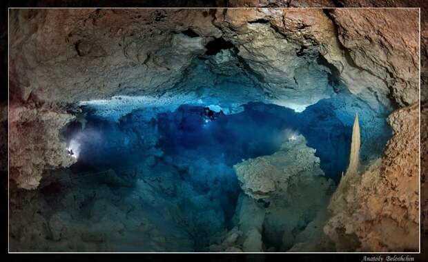 Сак-Актун — самая длинная подземная река, Мексика
