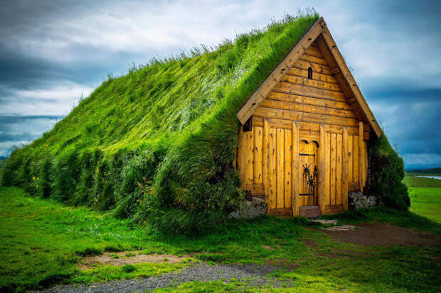 Сказочные скандинавские домики: красиво и экологично