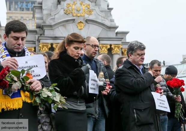 Порошенко молится о погибших под Волновахой