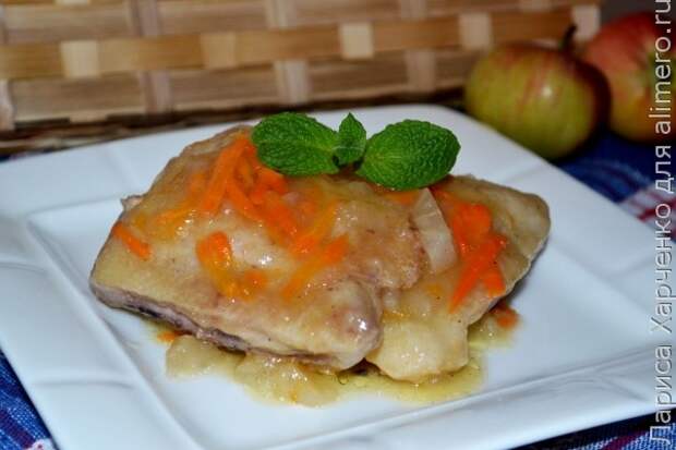 тушеная курица