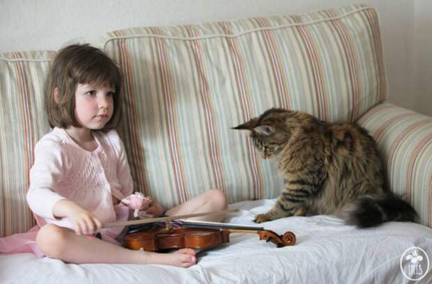 5-летняя девочка аутист и ее терапевтическая кошка Тула айрис грейс  (9)