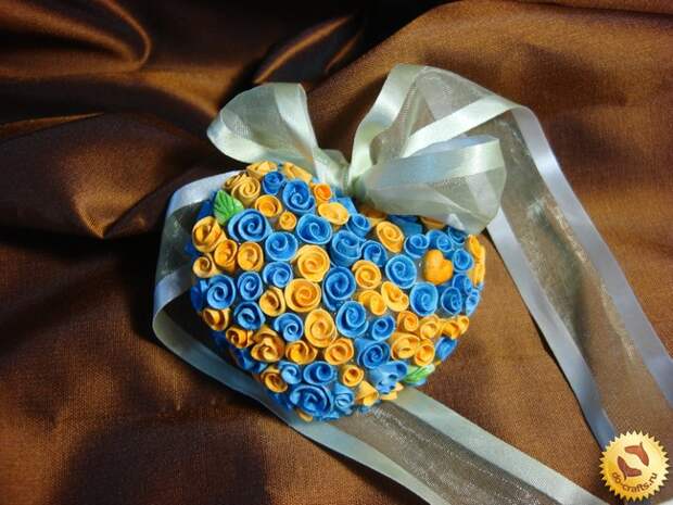 Сердце из роз 38