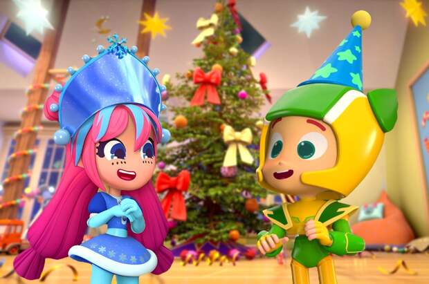 Новогодние концепт-арты персонажей мультсериала «Геройчики»