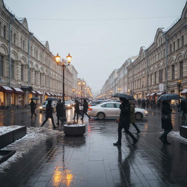 Первый дождь года накроет Москву в пятницу