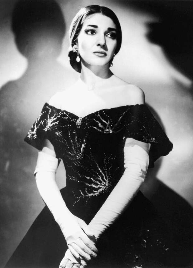 Мария Каллас в опере Джузеппе Верди Травиата (партия Виолетты). Фото / Maria Callas La Traviata photo