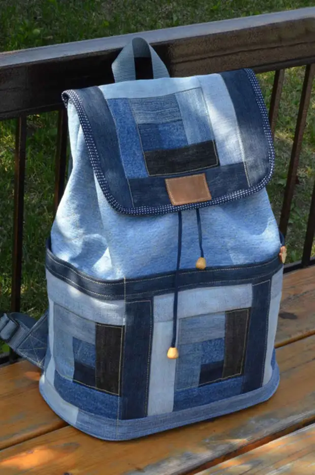 Сумки и рюкзаки из джинсов (трафик)