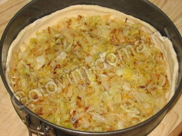 рецепт Пирог с капустой // рецепты с фотографиями