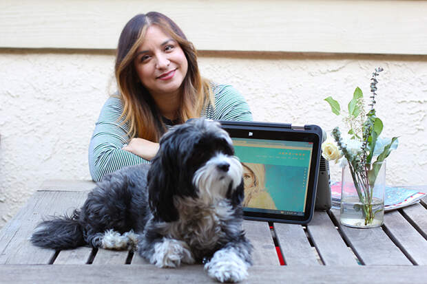 Rossana Vanoni & Stella #BendtheRules with the new HP x360