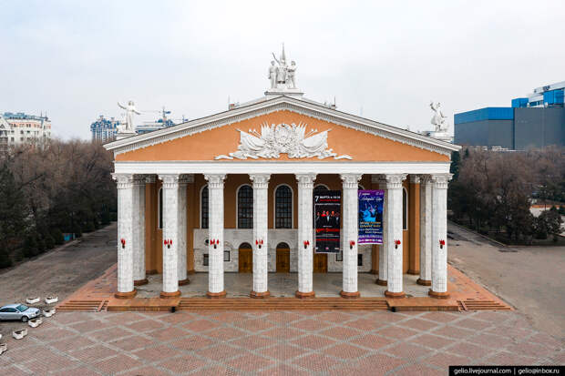 Бишкек с высоты