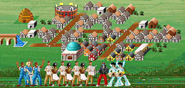 В 1990-е в России были популярны компьютерные игры с переводом известной пиратской фирмы  «Фаргус». Один раз фирма подала в суд на других пиратов за использование своей обложки  Скриншот из игры Сида Мейера „Sid Meier's Civilization“ («Цивилизация») 90-е годы, игры, ностальгия