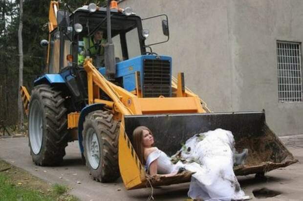 Смешные и прикольные свадебные фотографии (17 шт)