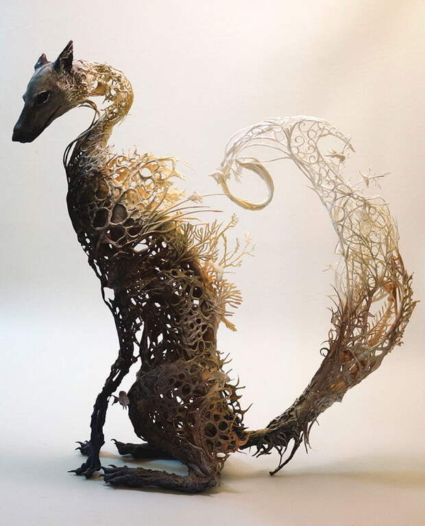 Нежные скульптуры животных Ellen Jewett