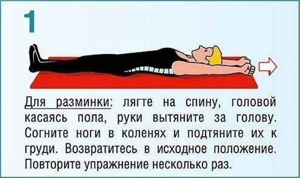 Укрепляющая тренировка для мышц спины и пресса факты