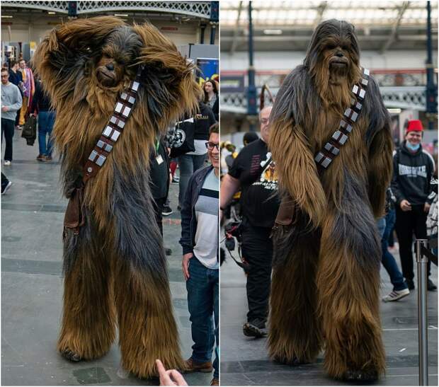 Поклонники фантастических фильмов и косплея на Comic Con в Лондоне