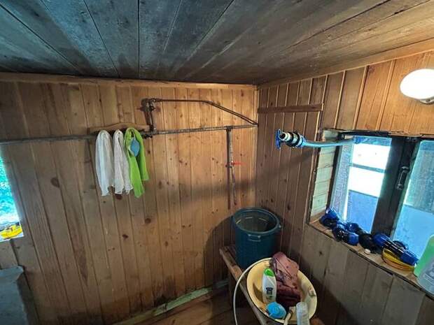 Полы в бане