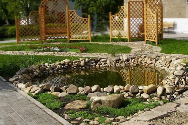 земельный участок для индивидуального строительства : Создаем водоем в саду с помощью новейшего материала : Дом и дача : Дизайн