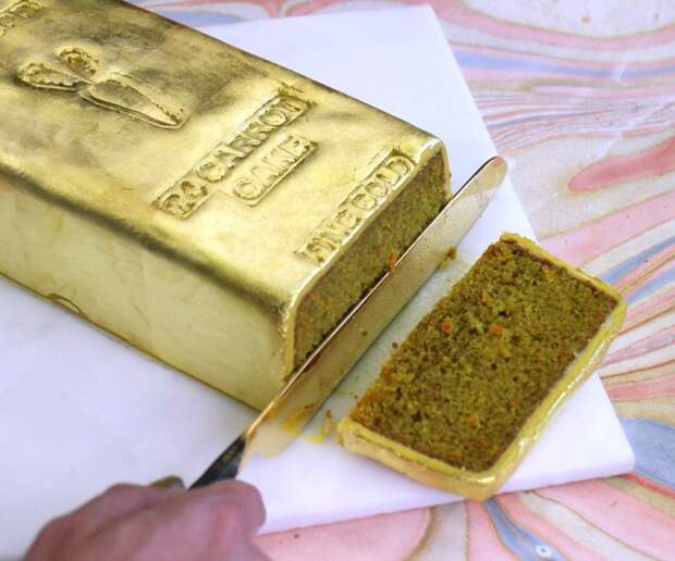 Самый вкусный слиток золота от канадской мастерицы  еда, золото, креатив, рецепты, слиток