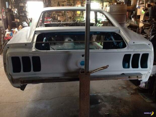 1969 Ford Mustang: от кучи ржавого мусора до тачки