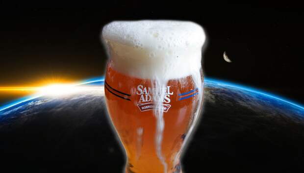 Sam Adams space hops SpaceX beer