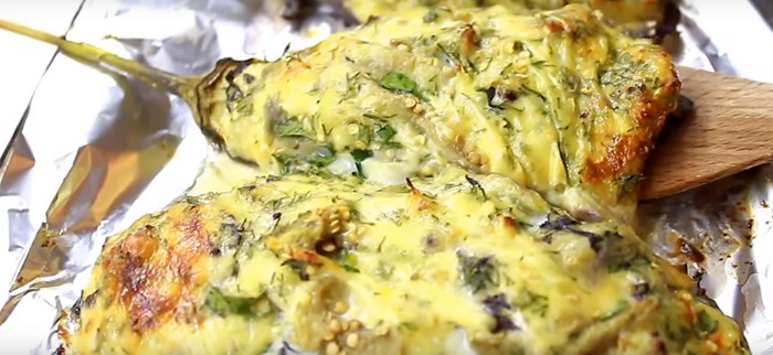 закуска из баклажанов и перца