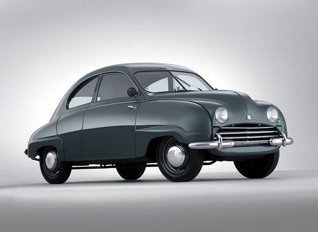 SAAB 92 (1949) авто, история, ретро автомобили
