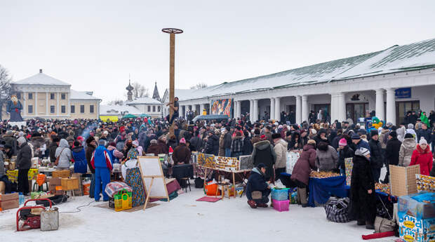 Масленица в Суздале