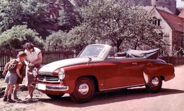 Wartburg-кабриолет – настоящий шик по советским меркам/ Фото: mdr.de Wartburg-кабриолет – настоящий шик по советским меркам/ Фото: mdr.de